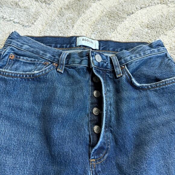 AGOLDE 90's Pinch Waist High Rise Straight Jean - Picture 5 of 8